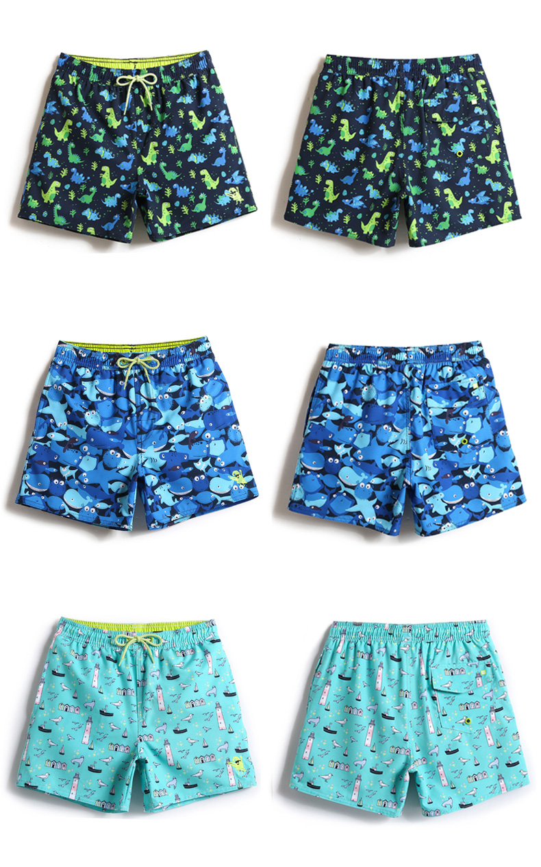Trẻ em Galang chơi quần đi biển nước khô nhanh quần bơi bé trai quần boxer thân lớn trẻ em đồ bơi - Bộ đồ bơi của Kid đồ bơi cho bé gái 12 tuổi