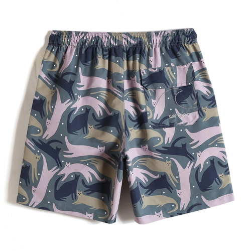 盖浪 Пляжные штаны, быстросохнущие шорты для плавания, оверсайз