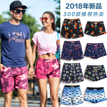  Gailang seaside vacation couple beach pants trendy men quick-drying loose large size boxer swimming trunks female beach swimming shorts