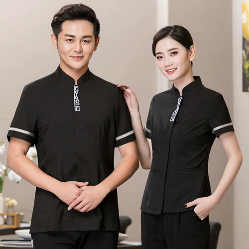 Униформа для отеля для работы, комплект, короткий рукав