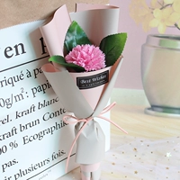 Одиночная гвоздика розовая