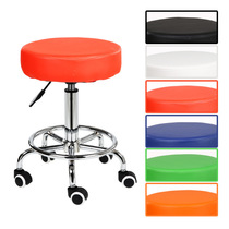 Lifting small round stool Rotating bar chair Simple front desk chair Beauty stool Cashier big worker chair Laboratory work stool