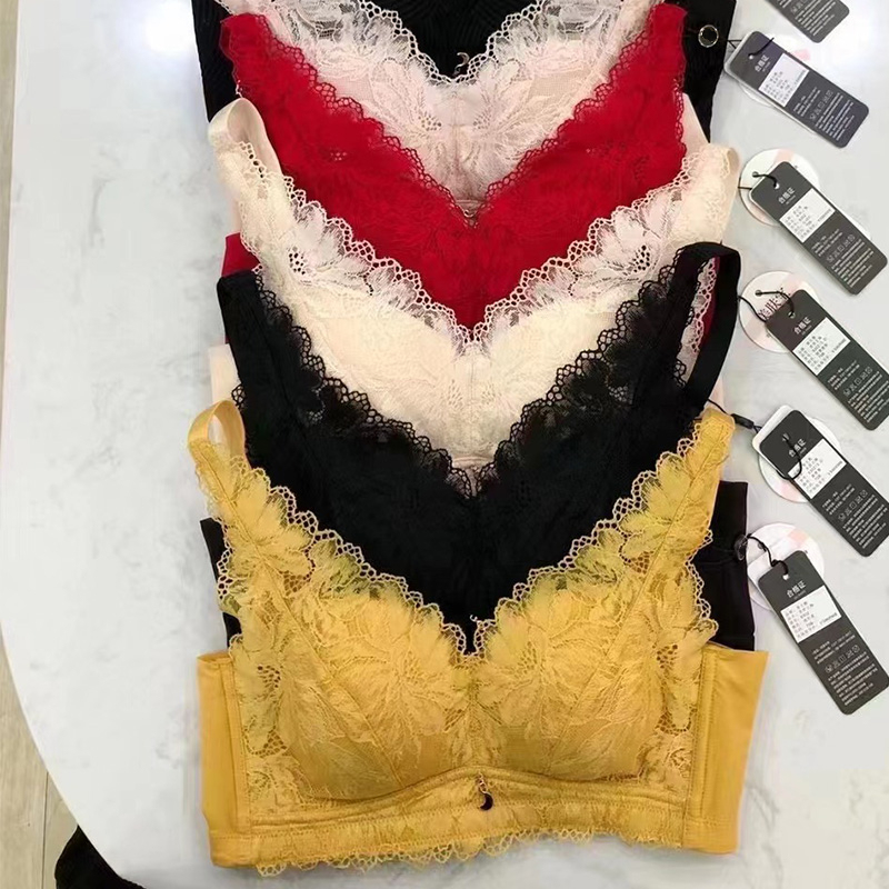Black Swan Bra official store Genuine Underwear 6302 Beauty Bra No Underwire Thin Style Reduces Side Breast Volume for Large Busts