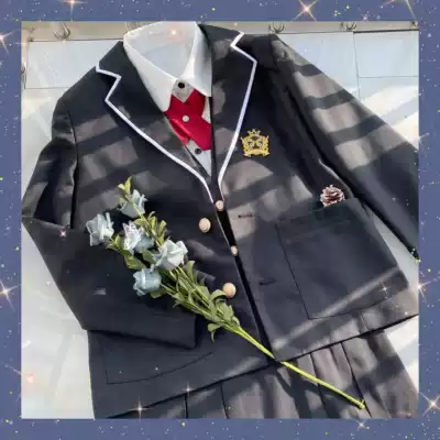 Shuangsheng book JK Double Sheng book college four-piece original Japanese uniform milk protection dress vest suit shirt