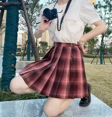 Double Shengshu jk (half-River) spot original JK dress Orthodox student uniform academic style pleated skirt