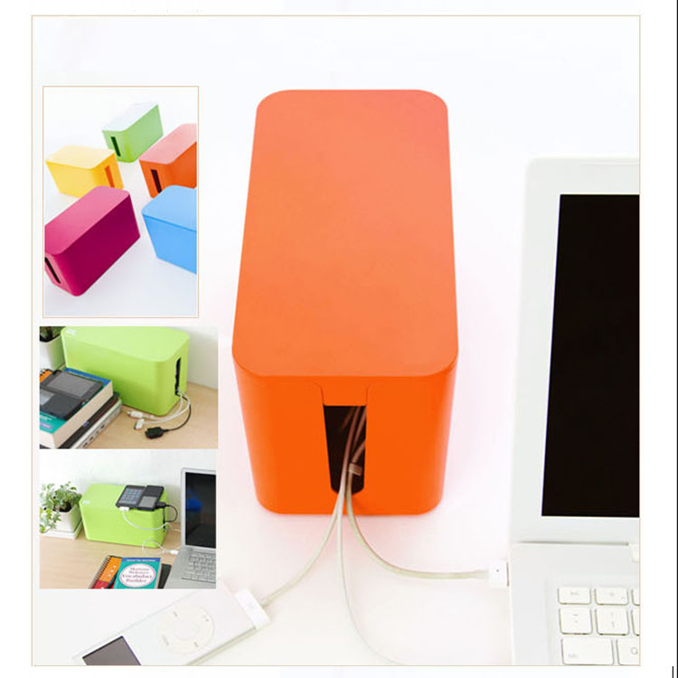 Zhifeng Home Big Capacity Large Capacity Cable Wire Power Cord Housing Box Wire Management Hub Socket