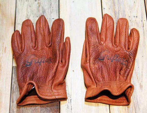 US Imported Popular Grifter Vintage Handmade Heavy Buffalo Leather Harley Cycling Gloves