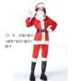 Trang phục ông già Noel Quần áo bé trai và bé gái Giáng sinh Trang phục nhung vàng Santa Claus Dress Up Set - Những người đam mê quân sự hàng may mặc / sản phẩm quạt quân đội giay quan doi