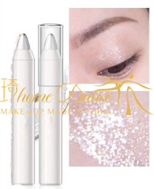Latin dance high-gloss silkworm pen Brightening powder Repairing eye shadow pen Waterproof non-smudging modern stage makeup pearlescent white pen