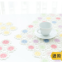 New Mommy Hands For Color Dot Parquet Table Cushion Handmade Live Diy Crochet Knitting Lace Hand Chic Hair Wire Group Material Bag