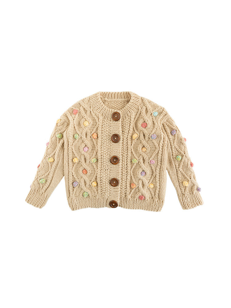 New mommy handmade candy parent-child coat baby sweater hand knitted wool diy wool ball material package