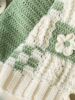 New mommy's handmade spring language color-blocked cardigan hand-knitted homemade diy material package wool ball to pass the time