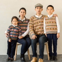 New mommy hands Inlenty wind Edward jacquard sweaters handwoven diy gross line homemade material bag tutorial