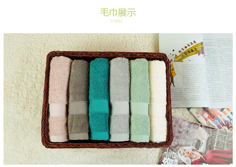 Khách sạn đồng bằng khăn tắm khăn vuông mềm bông dày lau nước thể thao cặp vợ chồng bông ba mảnh - Khăn tắm / áo choàng tắm áo choàng spa