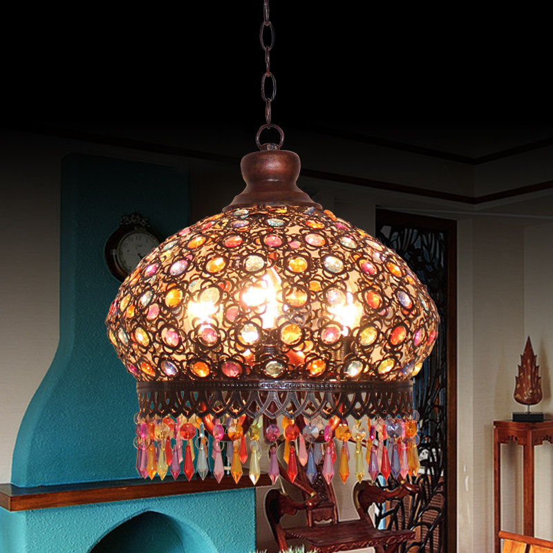 Bohemia chandelier Greek Restaurant Cafe Southeast Asia Hotel Bedroom Clothing Room Personal Clothing Shop