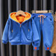 Boys' winter clothes boy's fleece suit autumn and winter baby children's clothes 0 to 3 two 2 to 1 and a half years old boys winter clothes