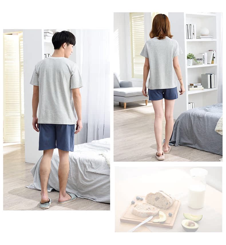 Pyjama mixte en Coton à manche courte - Ref 3005525 Image 15