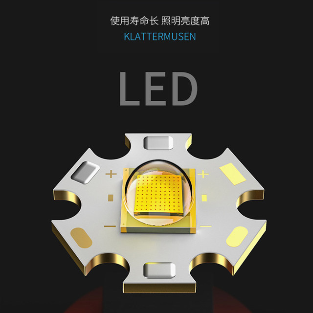 Smiling Shark Strong Light Convenient Flashlight Floodlight Side Light Mini Outdoor Multi-Functional Silent Cigarette Lighter Ultra-Bright Portable Light