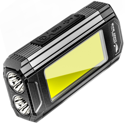 Car floodlight work light auto repair repair light super bright magnetic charging warning flashlight maintenance hanging lighting