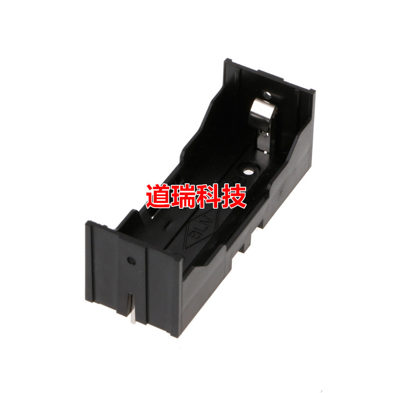 26650 Single Section Battery Case Section 26650 Battery Case Single 26650 Battery holder 3 7V with small black clips