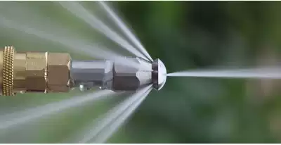 High-end stainless steel water tank high pressure nozzle rotating dredging nozzle cleaning machine sewage nozzle 