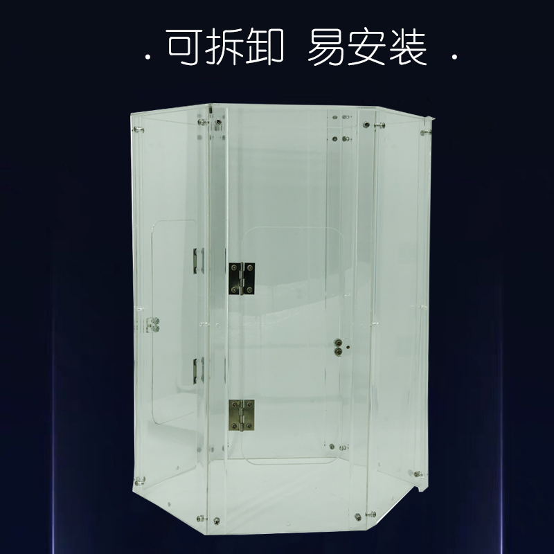 Chocolate fountain machine waterfall machine commercial windshield cover windproof dustproof plastic cover