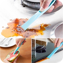 Kitchen Gas Cooker Bench Cleaning Decontamination Double Head Scraper Doors And Windows Slit Stains Decontamination Shoving and Scraping Opener