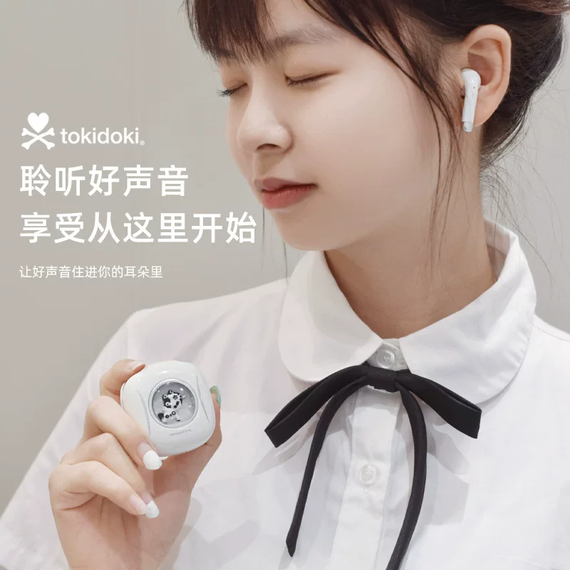 New product tokidoki co-branded unicorn true wireless Bluetooth headset with noise reduction and ultra-long standby life for boys and girls