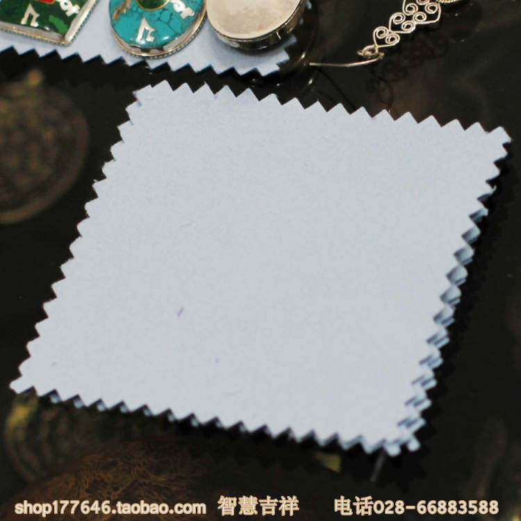 Silver wiping cloth, high-grade double-sided velvet, gold and silverware glazing cloth, can wipe all silver ornaments, silver Buddha statues, auspicious jewelry, etc.