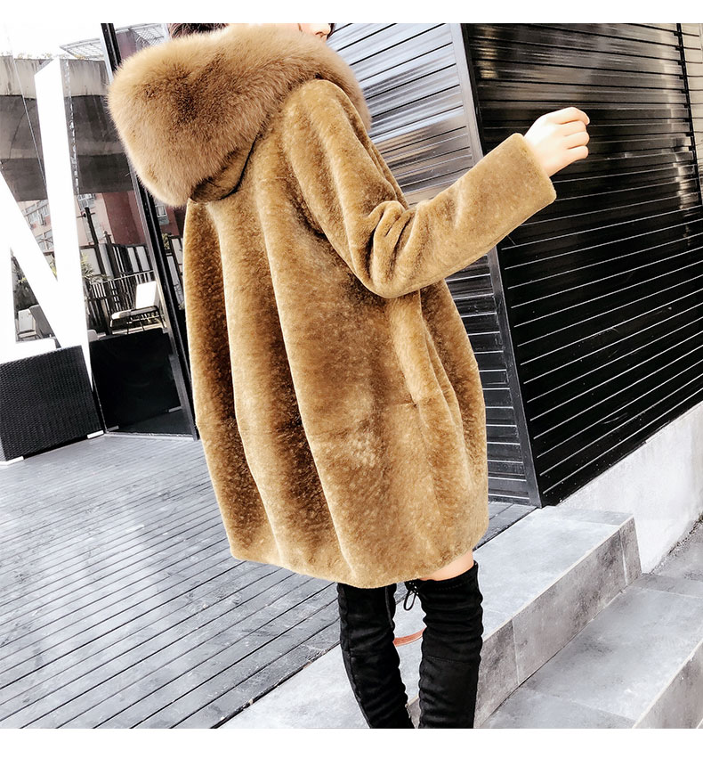 Manteau de fourrure femme DEMIAOER - Ref 3172013 Image 20