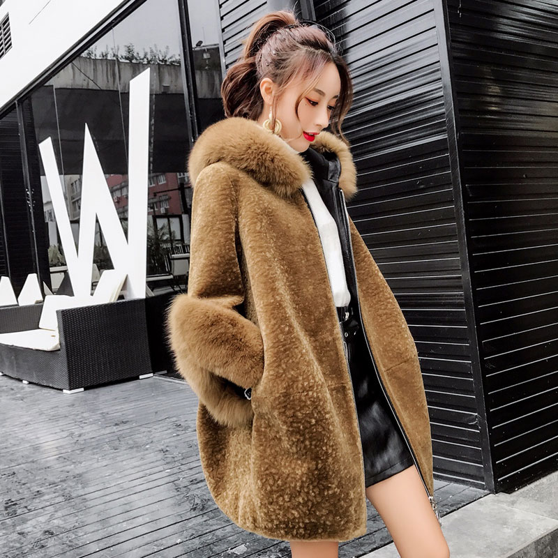 Manteau de fourrure femme DEMIAOER - Ref 3175056 Image 4