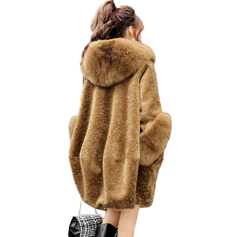 Manteau de fourrure femme DEMIAOER - Ref 3175056 Image 5