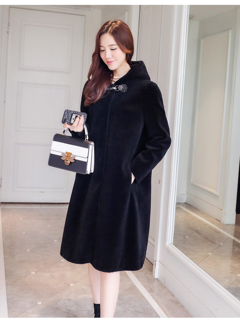 Manteau de fourrure femme DEMIAOER - Ref 3174934 Image 21