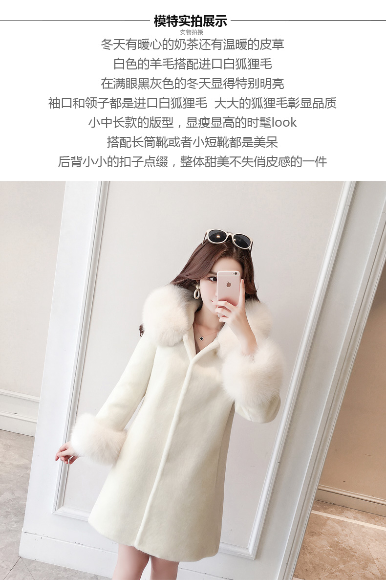 Manteau de fourrure femme DEMIAOER - Ref 3172553 Image 12