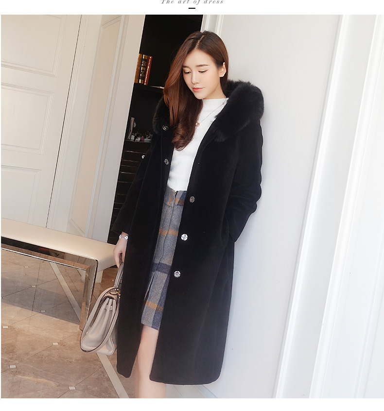 Manteau de fourrure femme DEMIAOER - Ref 3173793 Image 22