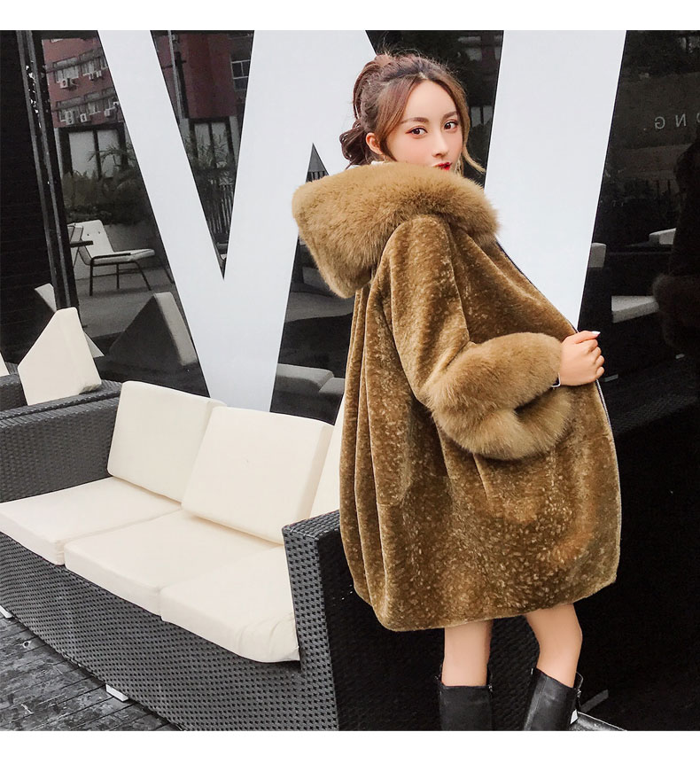 Manteau de fourrure femme DEMIAOER - Ref 3175056 Image 23