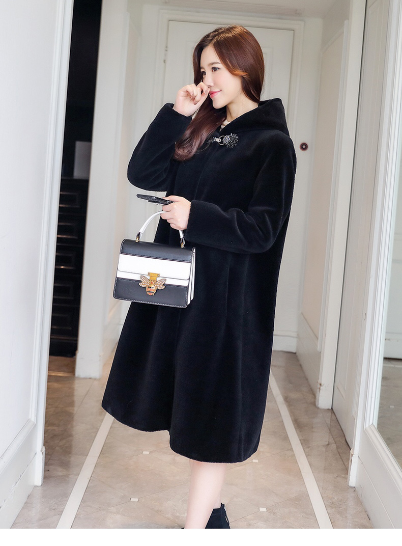 Manteau de fourrure femme DEMIAOER - Ref 3174934 Image 26