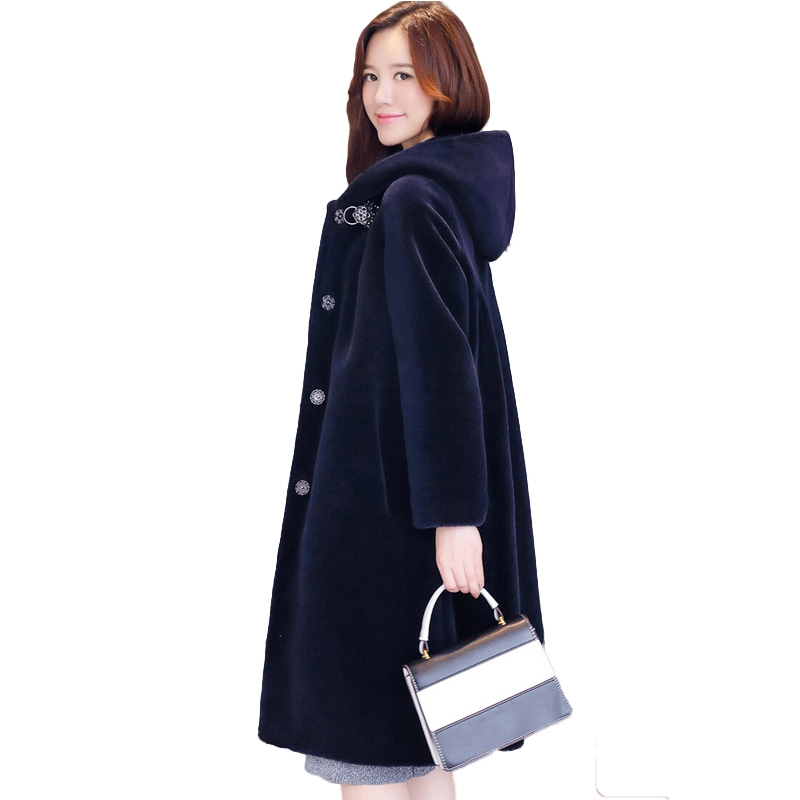 Manteau de fourrure femme DEMIAOER - Ref 3174934 Image 5