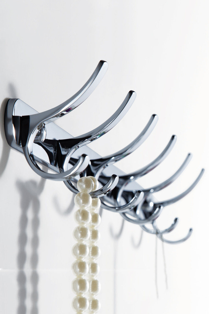 Diving Boat Hang Clothes Hook Clothes Hook Wall Wardrobe Entrance Door Xuan Guan Perforated Dressing Room Hanging Hanger Wall Row Hook