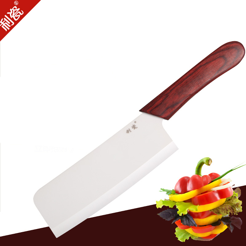 Li Porcelain Ceramic Knife Ceramic Kitchen Knife Color Wooden Handle Ceramic Knife Chinese Ceramic Knife Anti-oxidation and No Rust