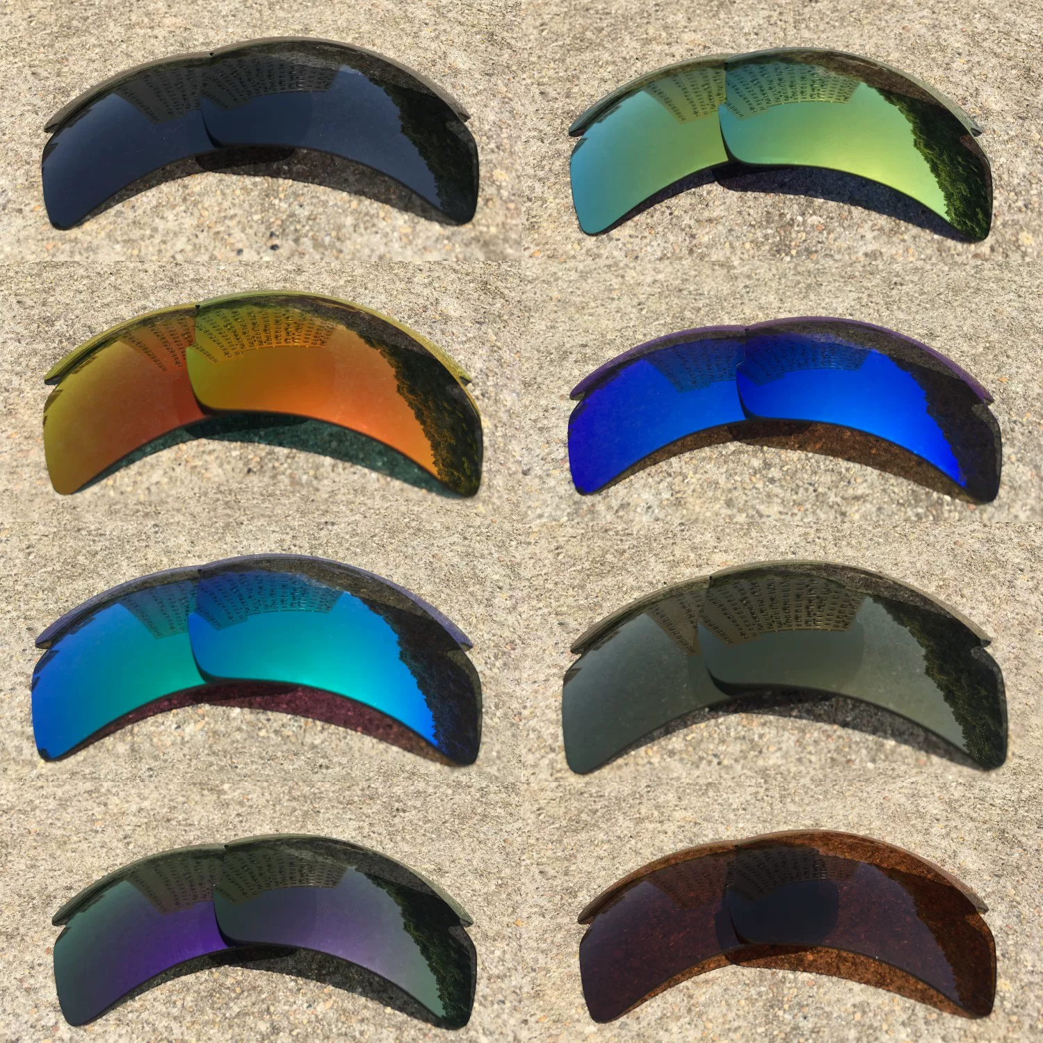 [Заменяемые линзы совместимы с Oakley Flak 2.0 Asian Fit OO9271, могут быть изготовлены по рецепту]
