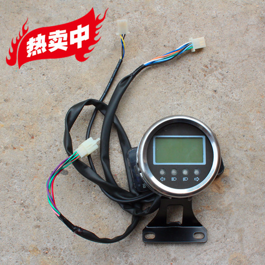 ATV Instrument Big Dinosaur Big Bull ATV Modified LCD Single Instrument Four-wheeled Locomotive Accessories