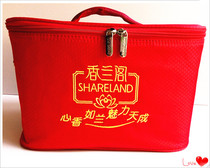 New era Guozhen Xianglan Pavilion Beauty Bag New Embroidery Cosmetic Bag Beauty Box shoulder bag