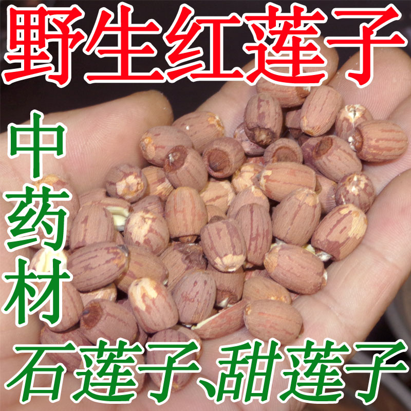 Zhaoqing local lotus seed wild lotus seed Chinese herbal medicine stone lotus seed sweet lotus seed red lotus seed
