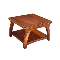 Walnut wood tea table Full solid wood corner a few sides a few Chinese sides Several living room Phone Several modern side cabinets Disposal Square Table