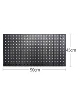 Watering bottle hook rack car wash brush hole car wash hanging board plastic square hole board storage beauty tool industry