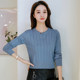 Short sweater for women spring new women's clothing 2024 fashionable outer wear foreign style pullover loose high waist bottoming sweater