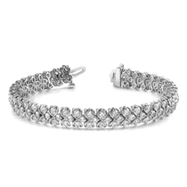 18K Gold Luxury Full Drill Bracelet Group Inlaid Full Drill Bracelet Extravagant Aristocratic Jewry Custom Truely Diamond Wedding Jewels