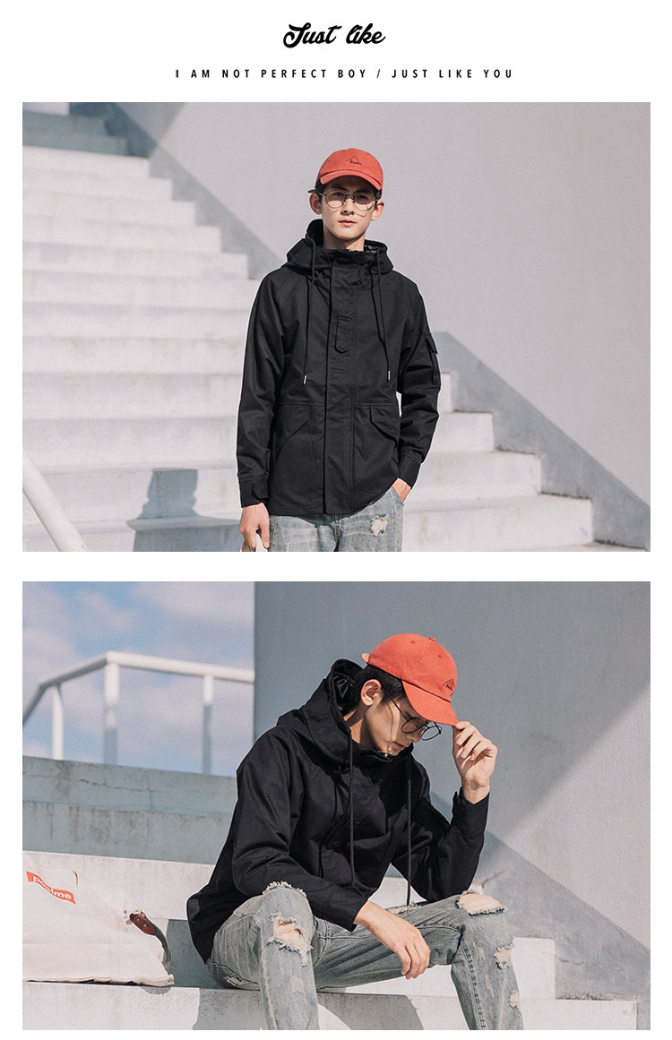 Blouson homme SONFIVE manches longues en Coton - Ref 3116426 Image 18