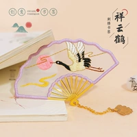 Xiangyun Crane. Закладка+вышивка